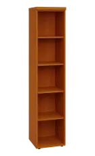 SIN 5 - 4N kancelářská skříň, nika, 1820x400x400, třešeň šumavská